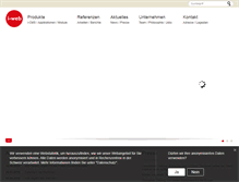 Tablet Screenshot of i-web.ch